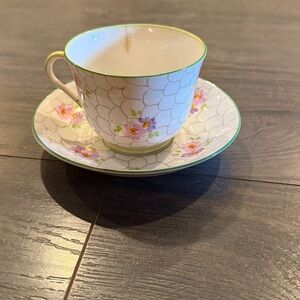 Phoenix bone china saucer & tea cup 10:16